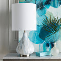 Bremhill 29.15 In. White Transitional Table Lamp