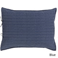 Brenda Dot Blue Reversible Cotton Flax Sham