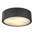 Brendon 17 Wide 3 Light Flush Mount Oil Rubbed Bronze 17 Inch W