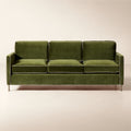 Brett Jade Green Velvet Accent Chair Set of 2