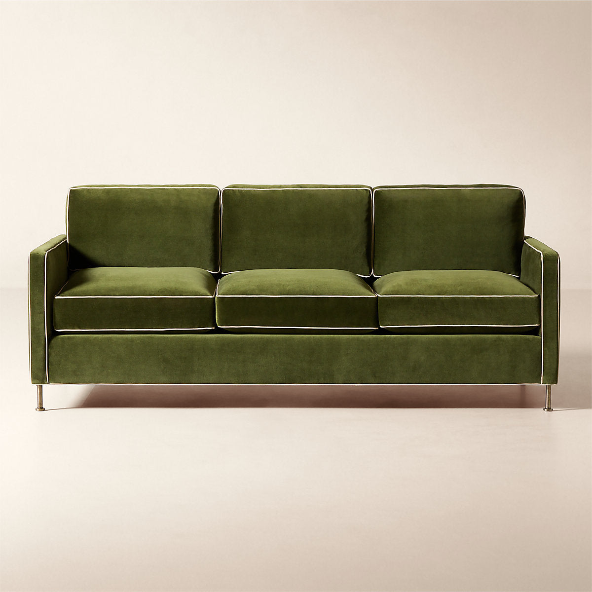 Brett Jade Green Velvet Accent Chair Set of 2