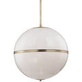 Crystorama Brian Patrick Flynn Truax Collection 3 Light Aged Brass Chandelier