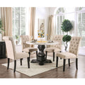 Brice Rustic 5 Piece Round Dining Set By Foa