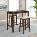 Bridgeport 42 Inch Bar Height Pub Table 27.25 W X 23.75 D X 42 H