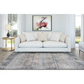Bridgeport Castel Beige Black Area Rug