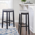 Bridgeport Saddle 32 Inch Bar Stool