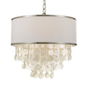 Brielle 3 Light Silver Pendant Chandelier