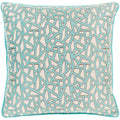 Brier Jacquard Mosaic 18 Inch Throw Pillow Cover