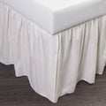 Brighton Ivory Cotton 24 Inch Drop Bed Skirt