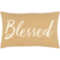 Brighton Neutral Blessed 13X20 Inch Lumbar Throw Pillow Cover