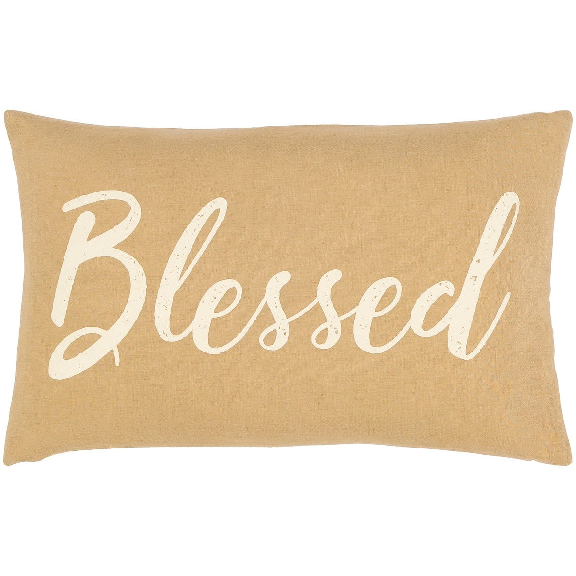 Brighton Neutral Blessed 13X20 Inch Lumbar Throw Pillow Cover