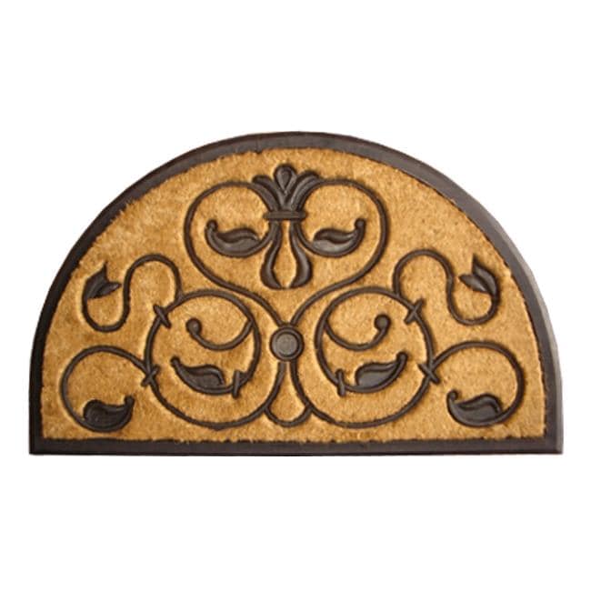 Brigoder Coir Abstract Door Mat 48 X 30