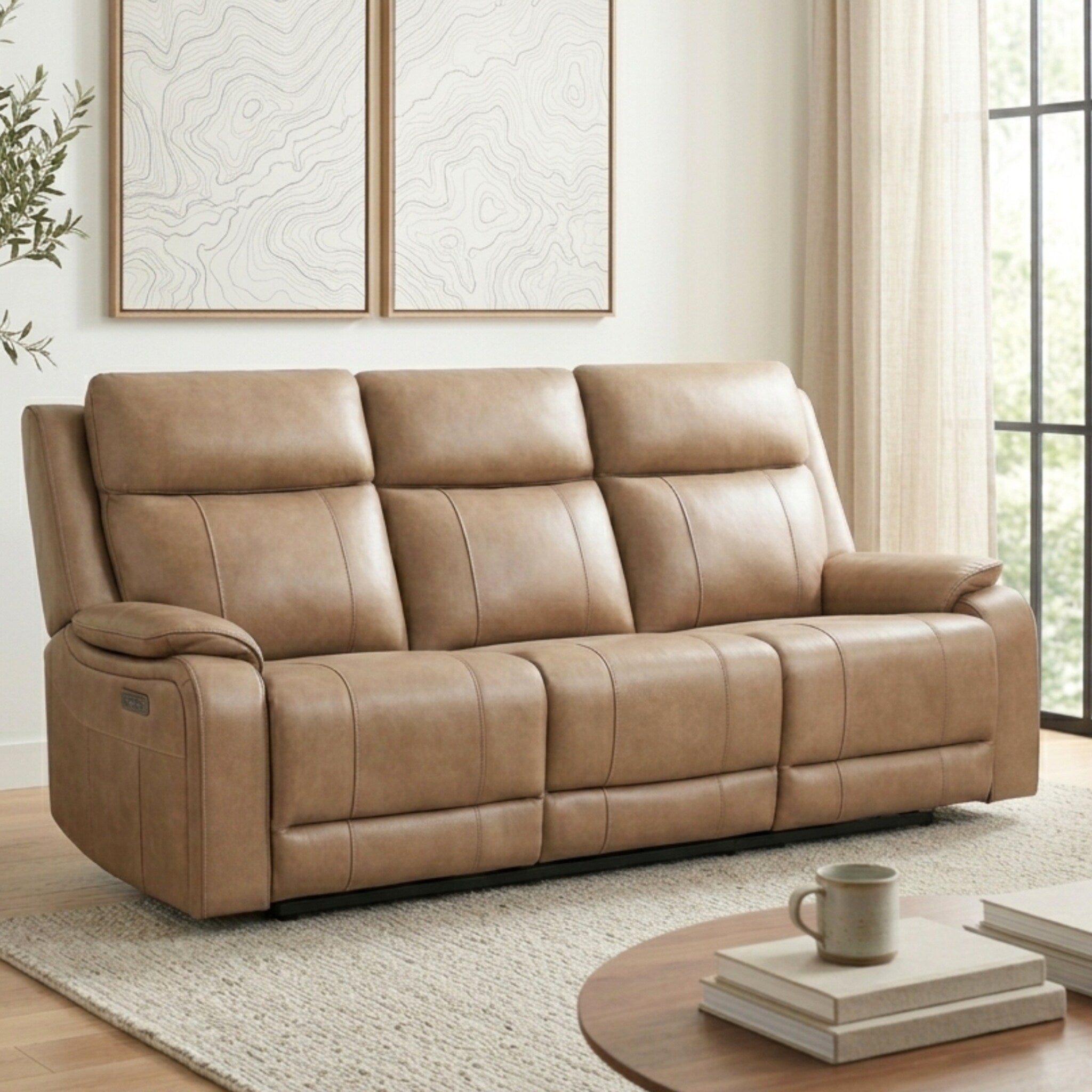 Brindle Power Sofa