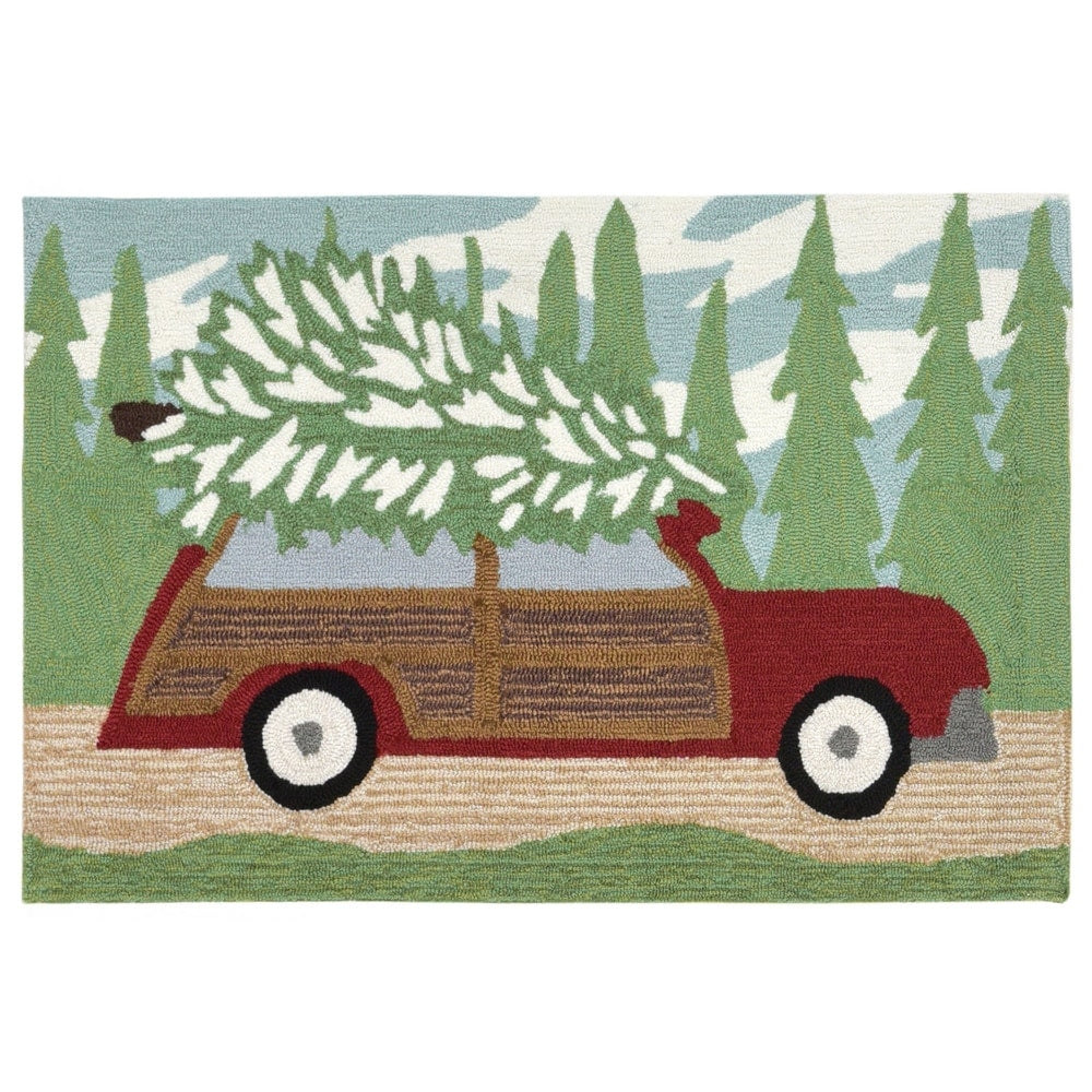 Liora Manne Bring Home The Tree Outdoor Rug 2 X 3 2 X 3
