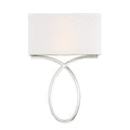 Brinkley 2 Light Polished Nickel Wall Mount 10 W X 15 H X 3.87 D