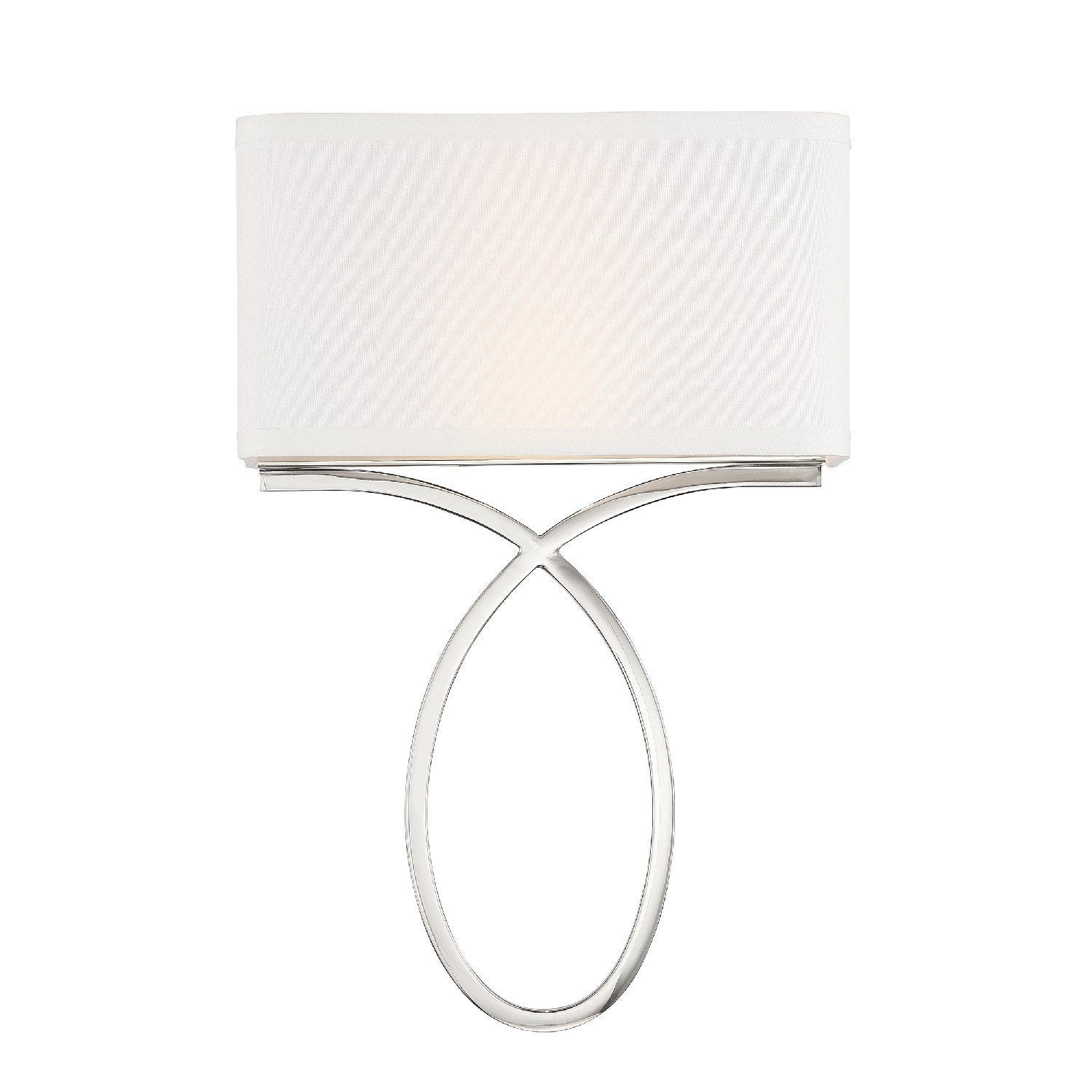 Brinkley 2 Light Polished Nickel Wall Mount 10 W X 15 H X 3.87 D