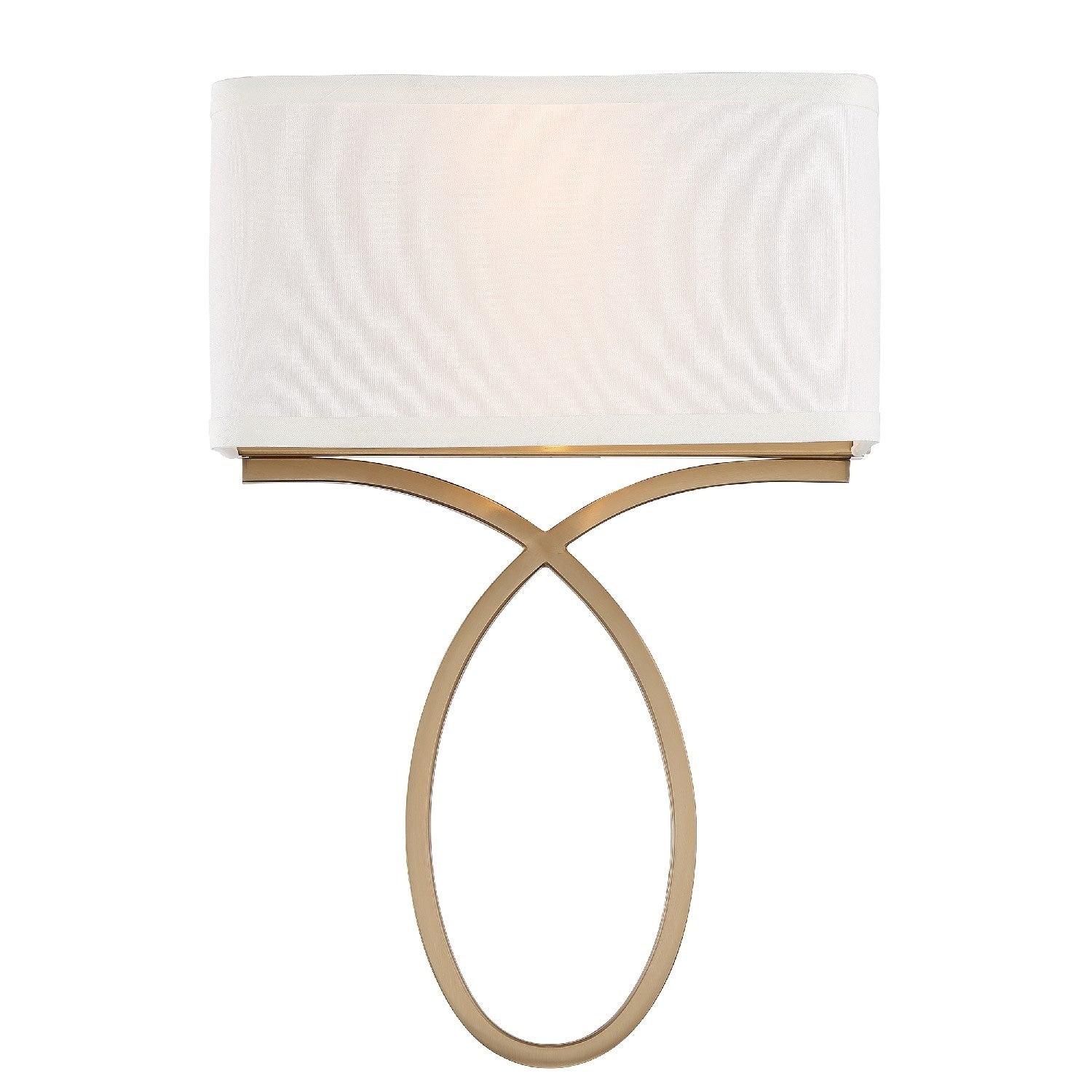 Brinkley 2 Light Vibrant Gold Wall Mount 10 W X 15 H X 3.87 D