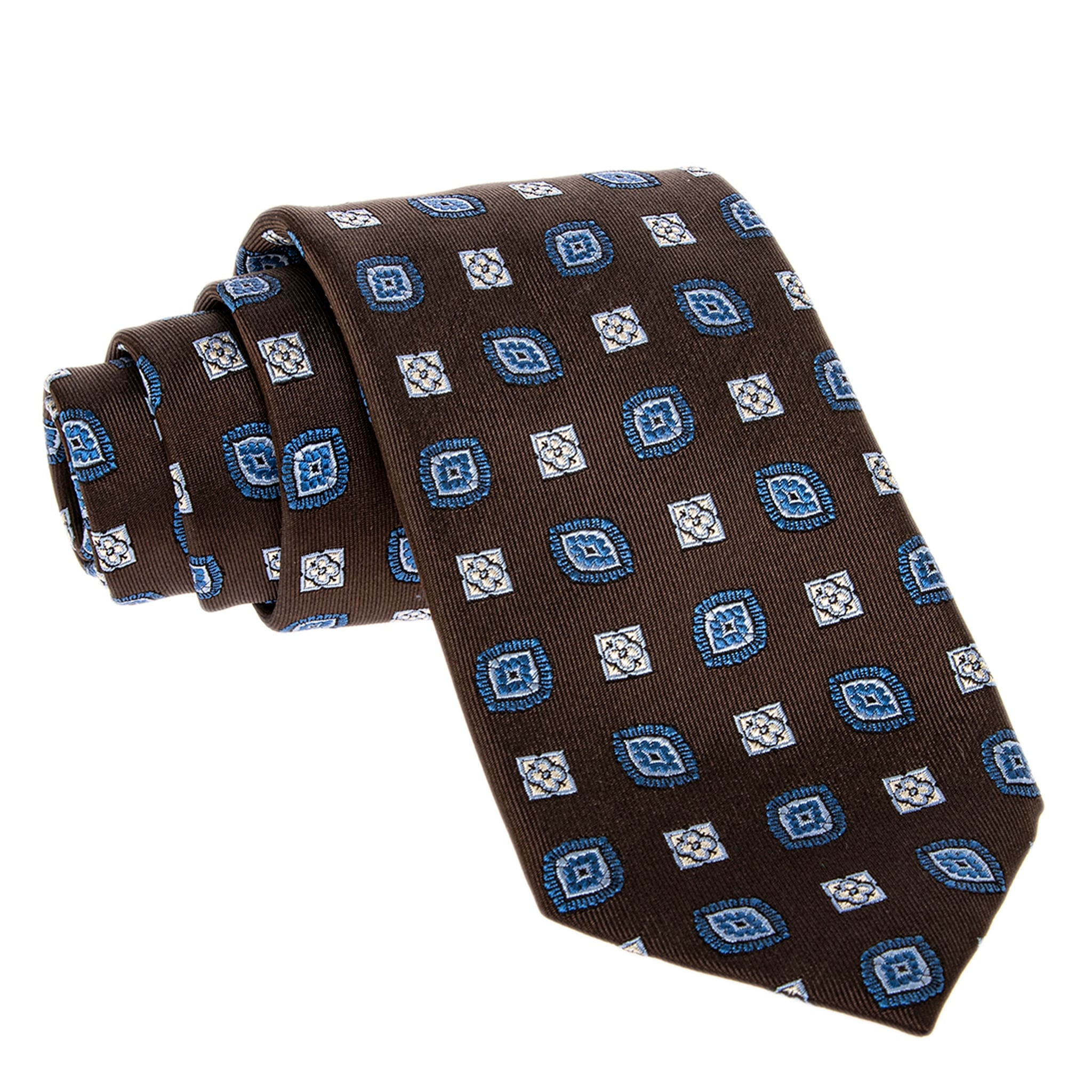 Brioni Embroidered Silk Tie