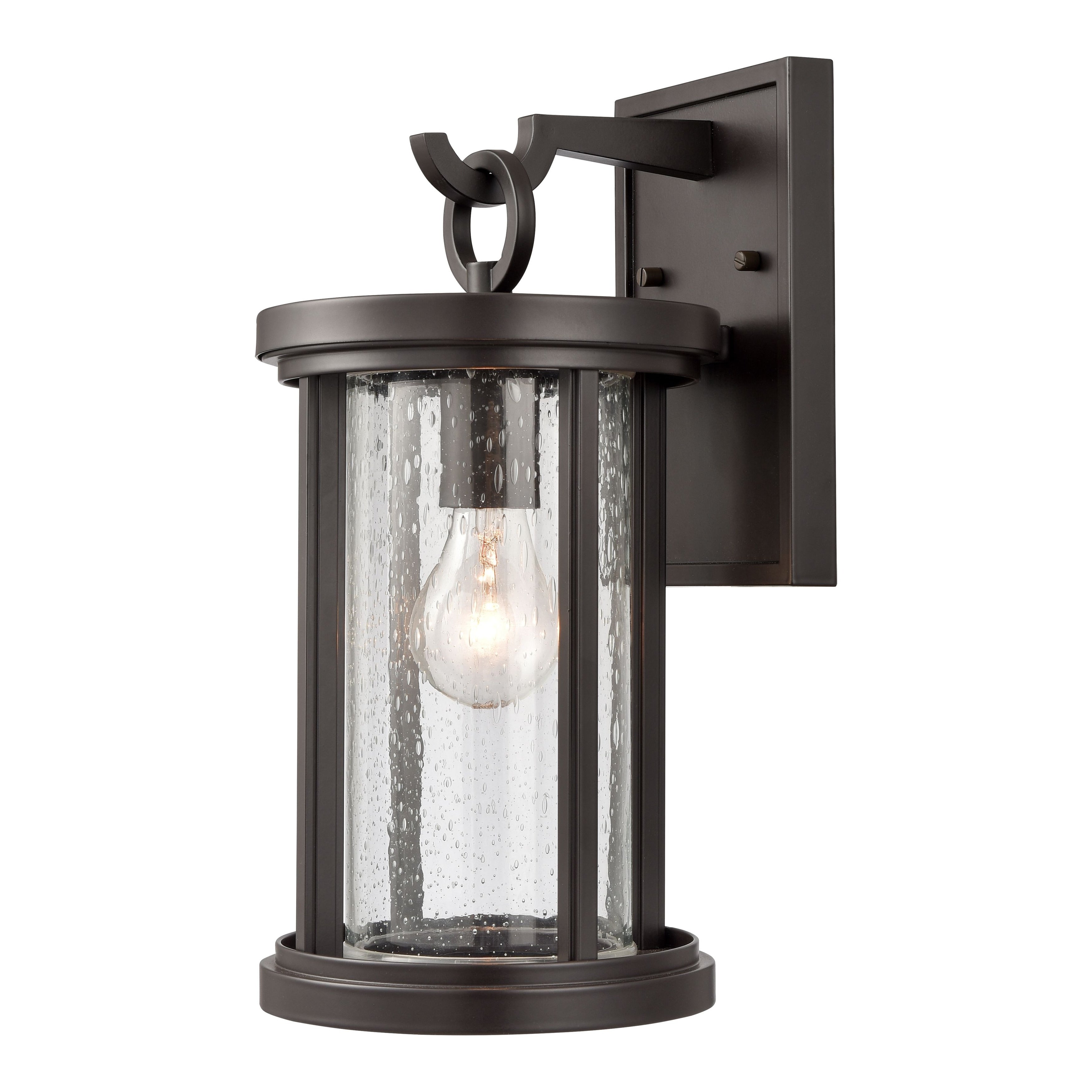 Brison 14 High 1 Light Outdoor Sconce Oil Rubbed Bronze 14 Inch Tall