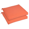 Bristol 19 Inch Indoor Outdoor Melon Chair Cushion Set With Sunbrella Fabric