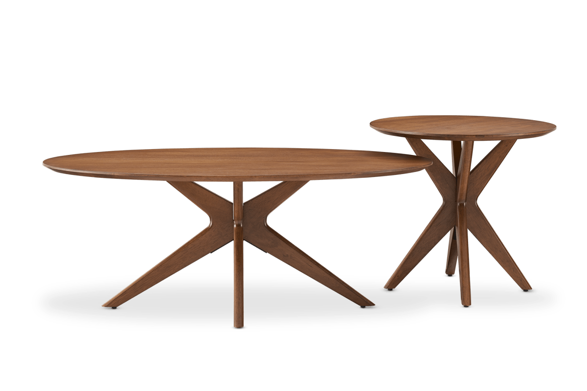 Bristol Coffee Table Set, Walnut