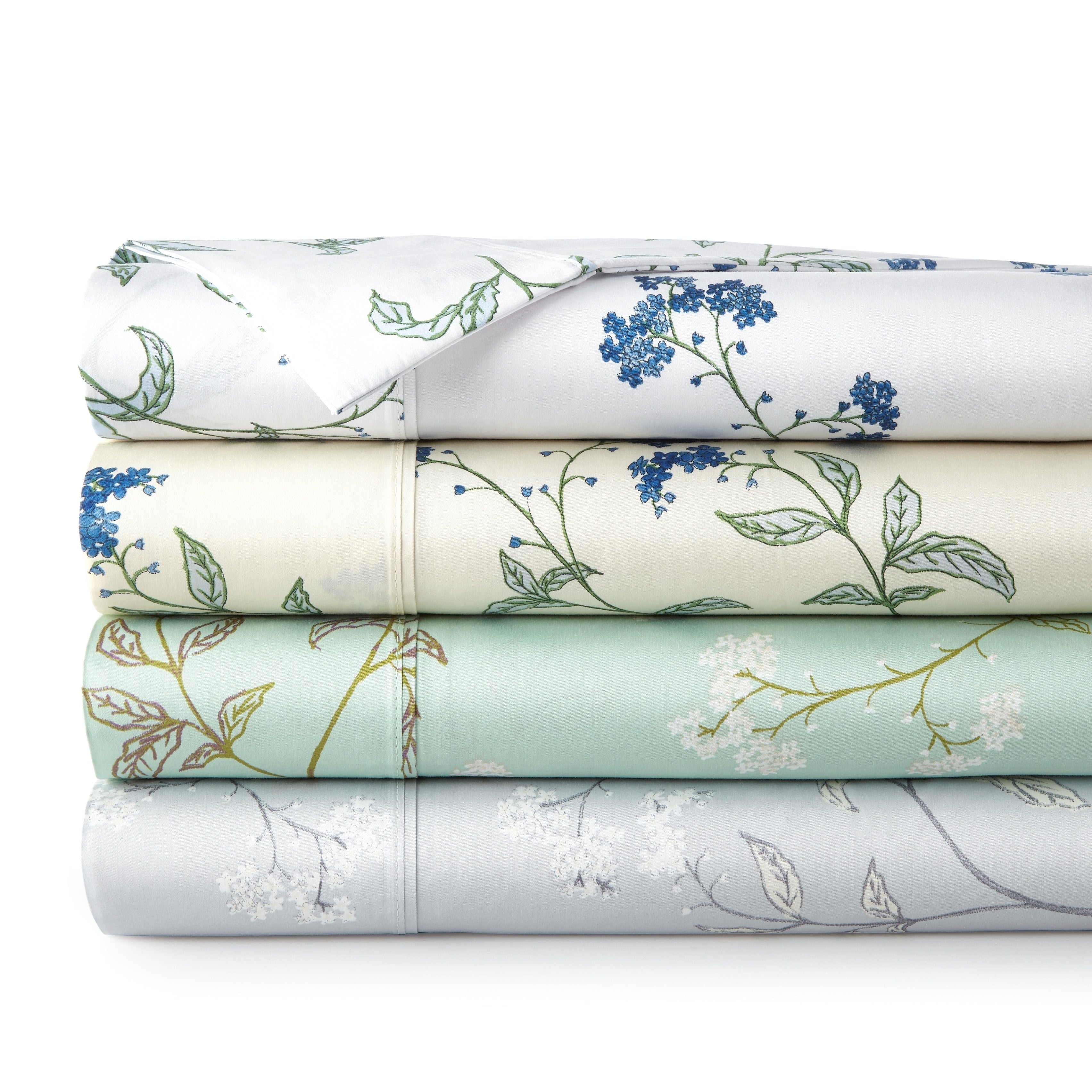 Forget Me Not 22 Inch Cotton Extra Deep Pocket Sheet Set