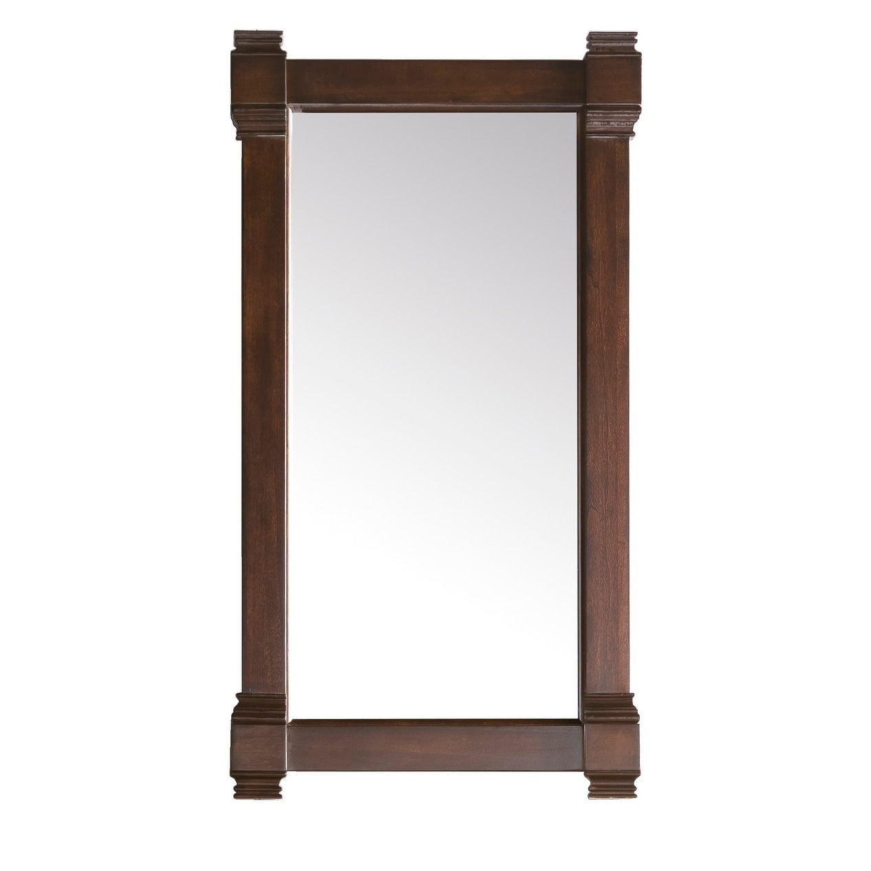 Brittany 22 Inch Burnished Mahogany Mirror Burnished Mahogany