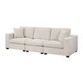Brixton 118 Chenille Living Room Sofa With Two Matching Pillows