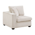 Brixton 42 Chenille Reversible Chair With One Arm