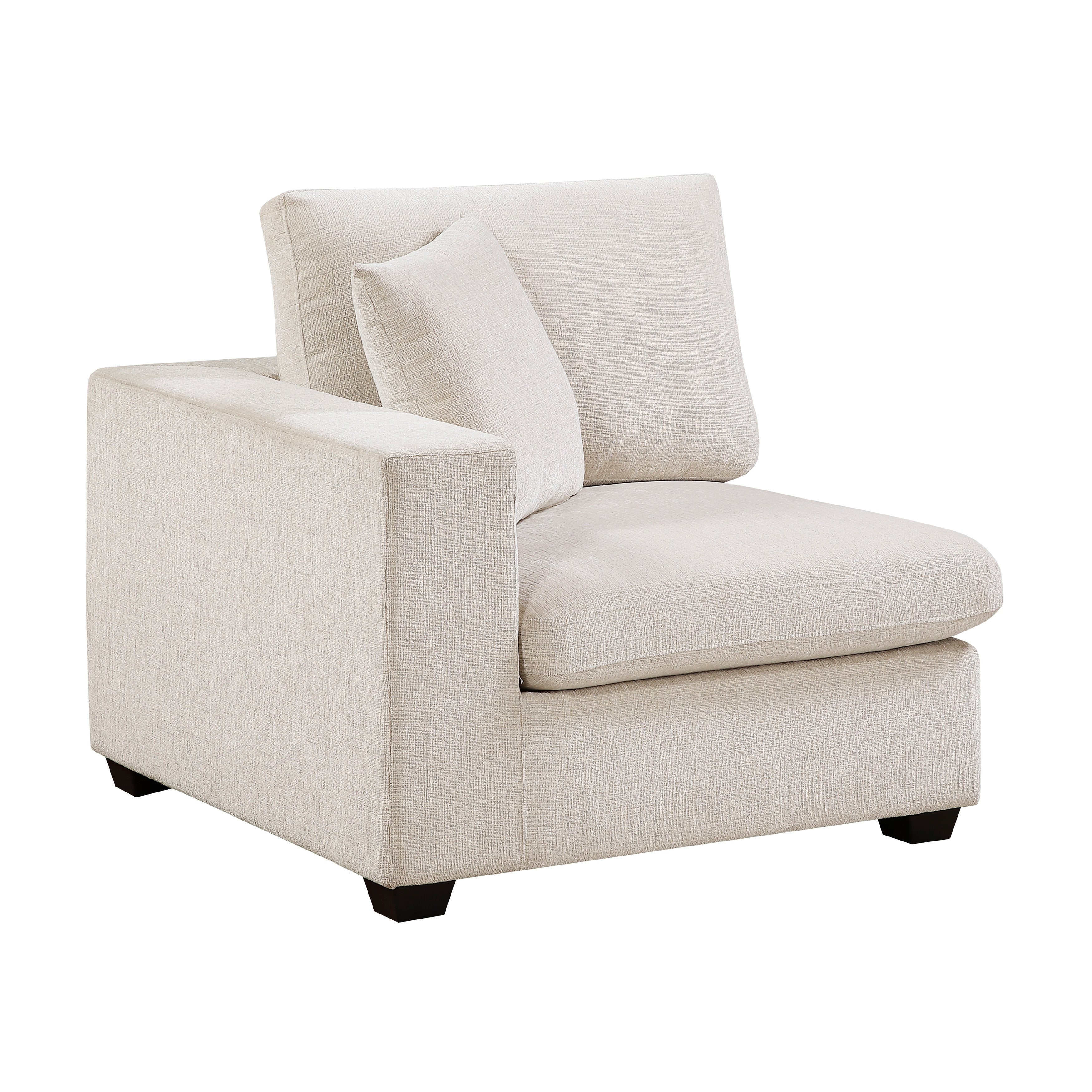 Brixton 42 Chenille Reversible Chair With One Arm