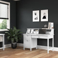 Porch Den Tatnall Computer Desk Office Suite In Espresso Oak