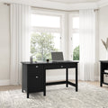 Broadview Computer Desk With Drawers By Bush Furniture In Espresso Oak