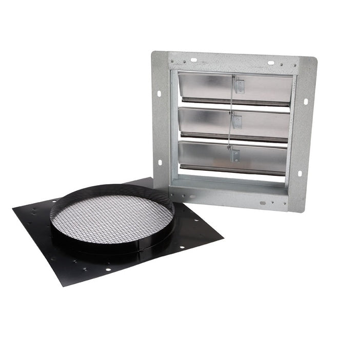 Broan 441 10 Round Duct Wall Cap With Gravity Damper Na