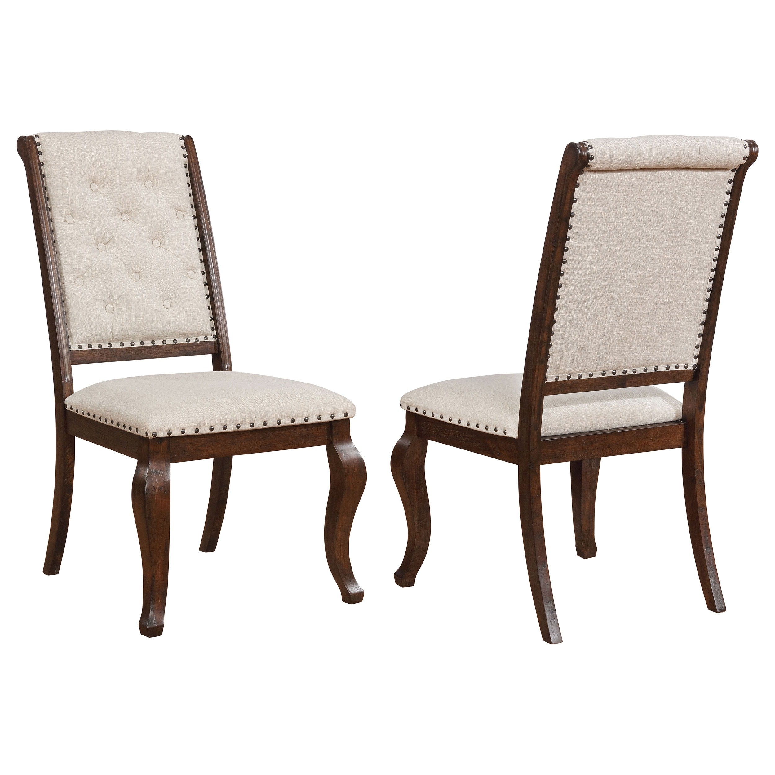 The Gray Barn Noon Blaze Tufted Back Upholstered Dining Chairs Set Of 2