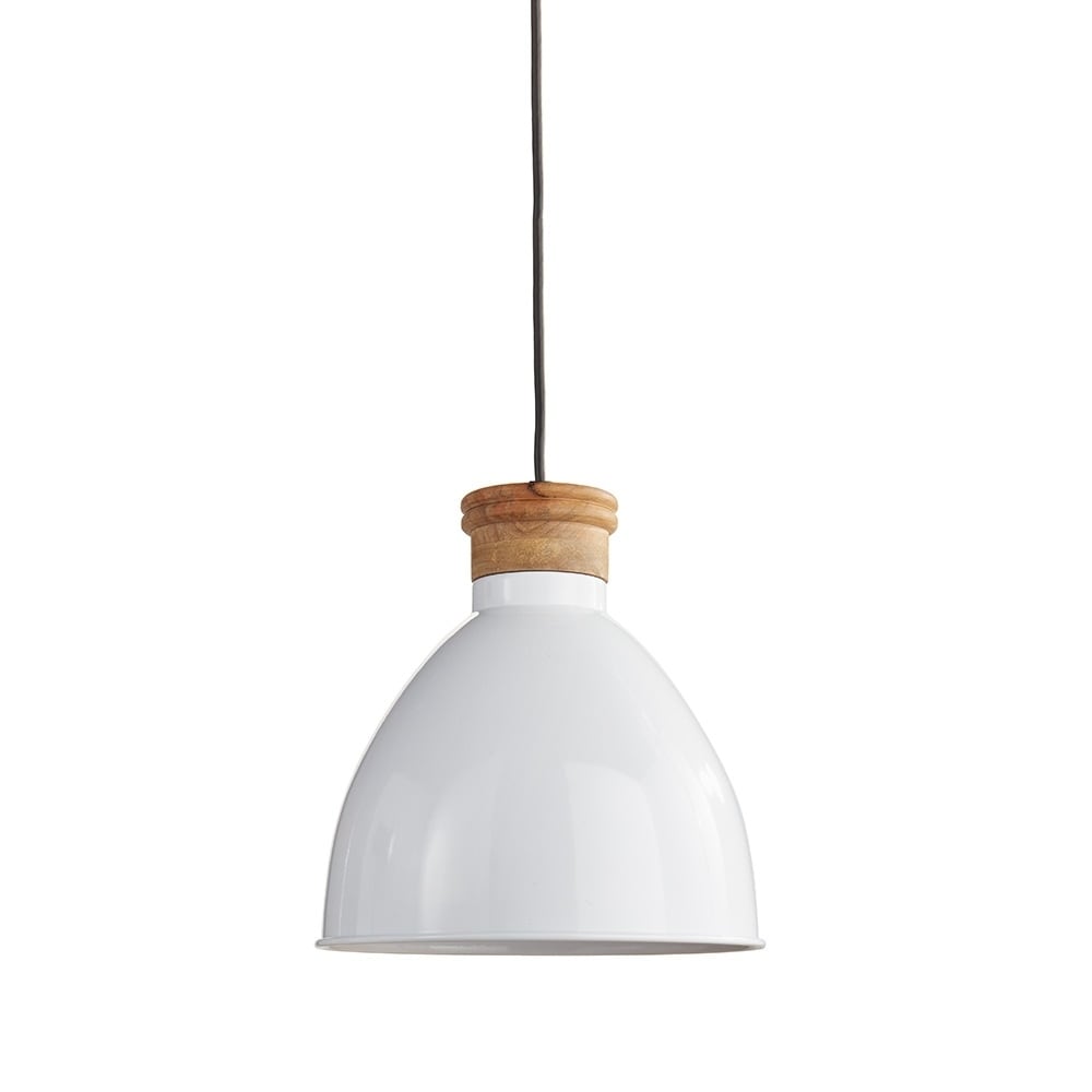 Brody Pendant Glossy White