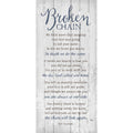 Dexsa Broken Chain New Horizons Wood Plaque