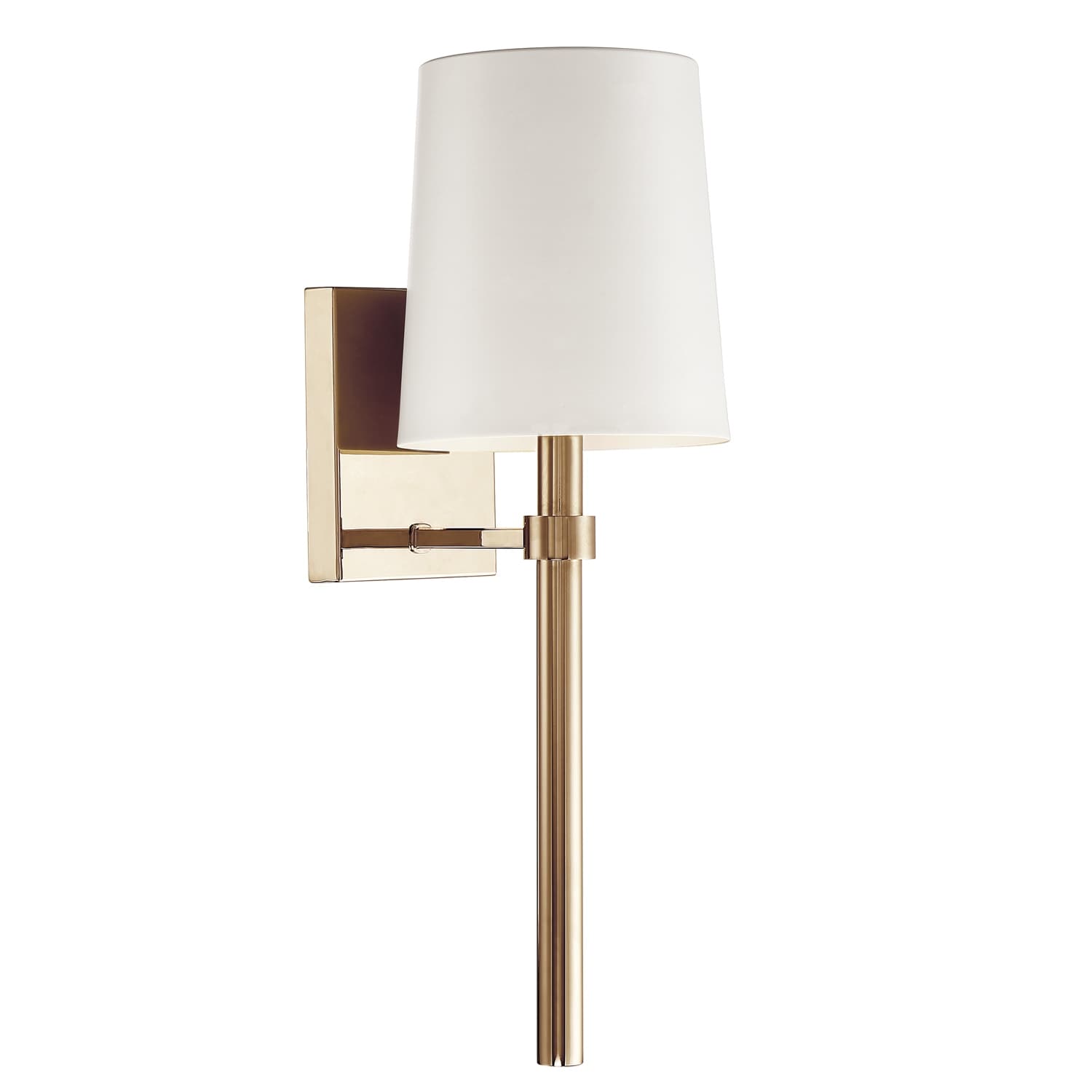Bromley 1 Light Vibrant Gold Wall Mount