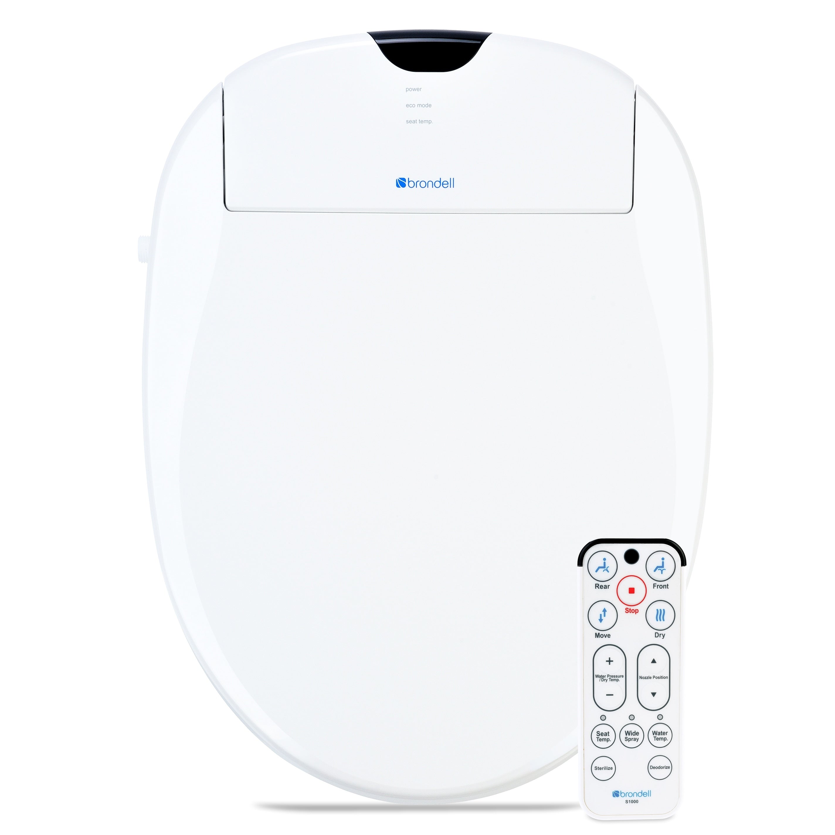 White 1000 Bidet Toilet Seat