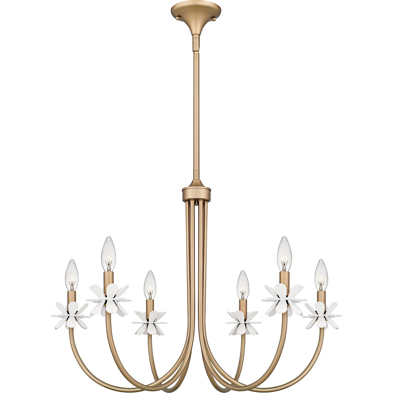 Bronze Gold Chandelier From The Remy Collection