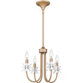 Bronze Gold Chandelier From The Remy Collection