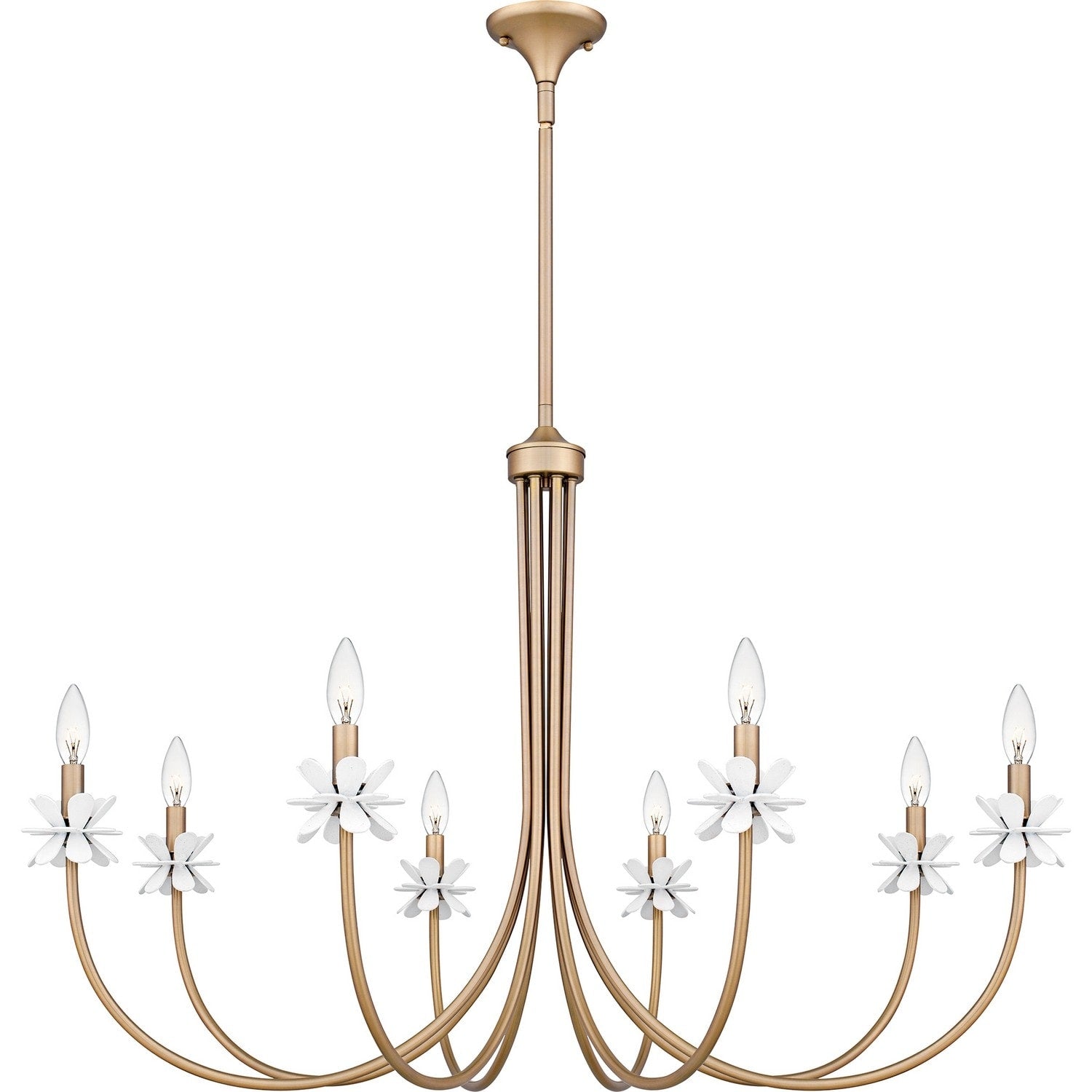 Bronze Gold Chandelier From The Remy Collection