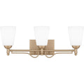 Bronze Gold Three Light Bath From The Esther Collection