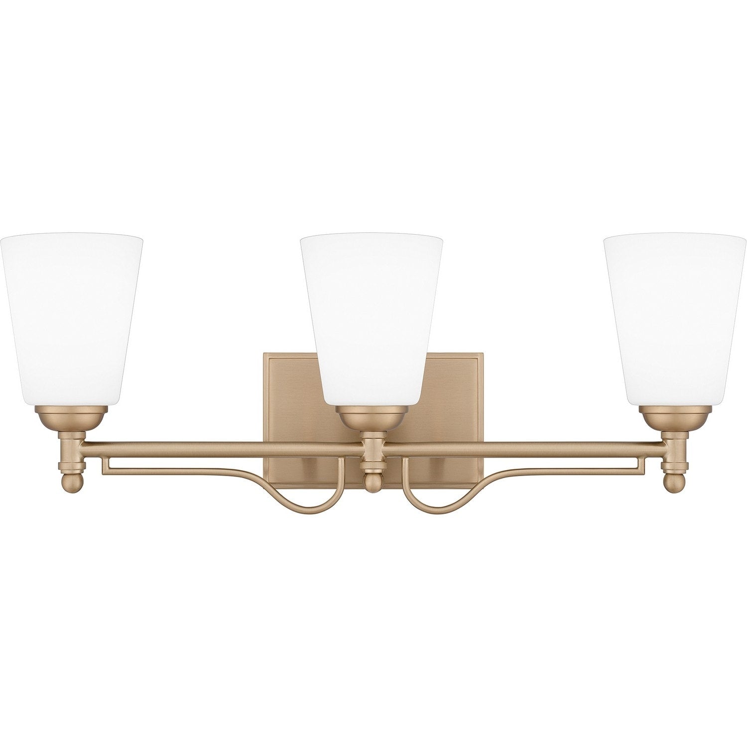 Bronze Gold Three Light Bath From The Esther Collection