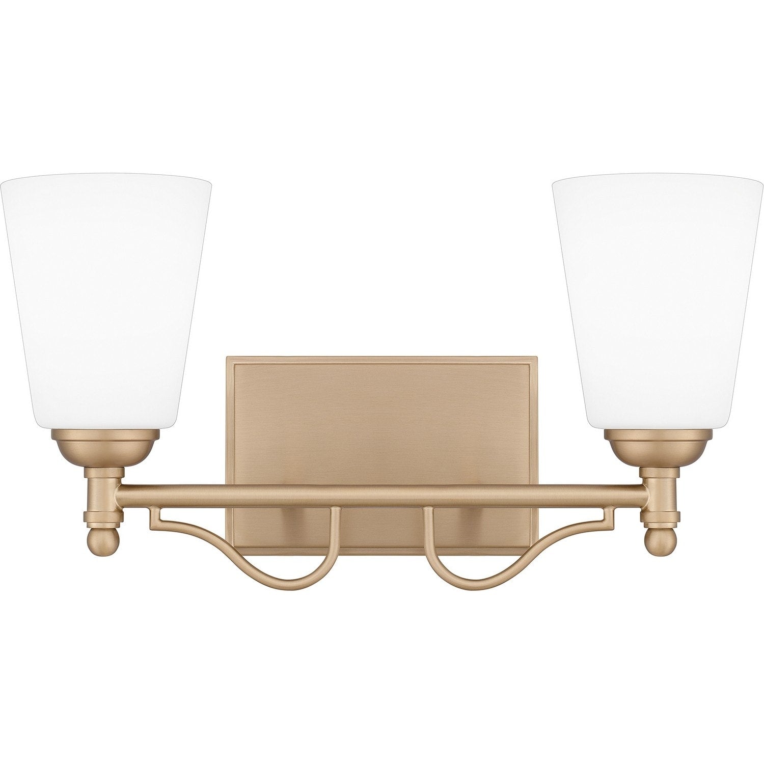 Bronze Gold Two Light Bath From The Esther Collection