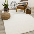 Fili Cream Bright Shag Rug