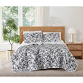 Brooklyn Loom Ava Floral Quilt Set