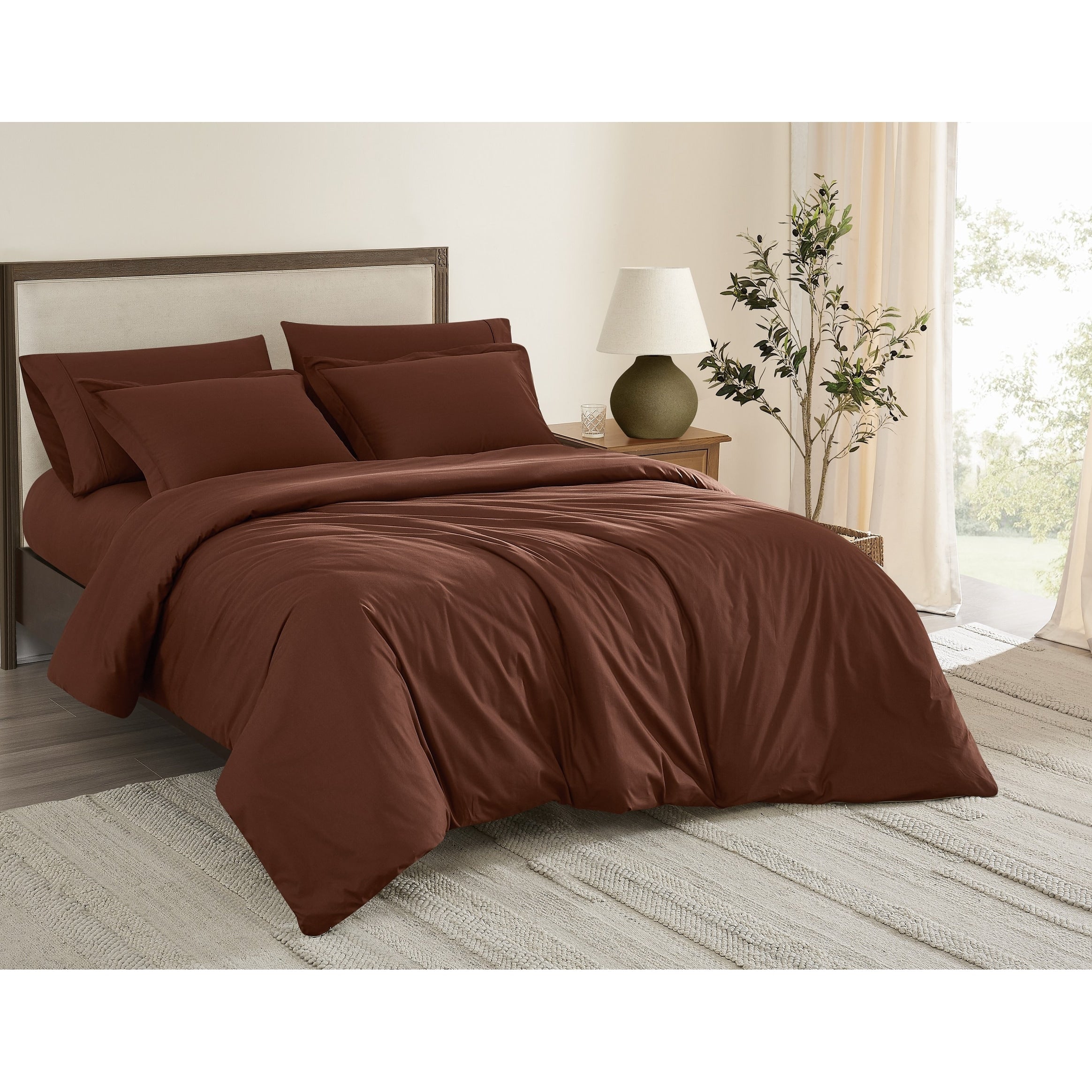 Porch Den Westwind Cotton Percale Duvet Set