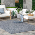 Strick Bolton Rowan Handmade Grey Braided Runner Rug 26 X 8