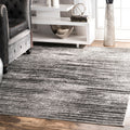 Nuloom Contemporary Abstract Ombre Stipped Area Rug