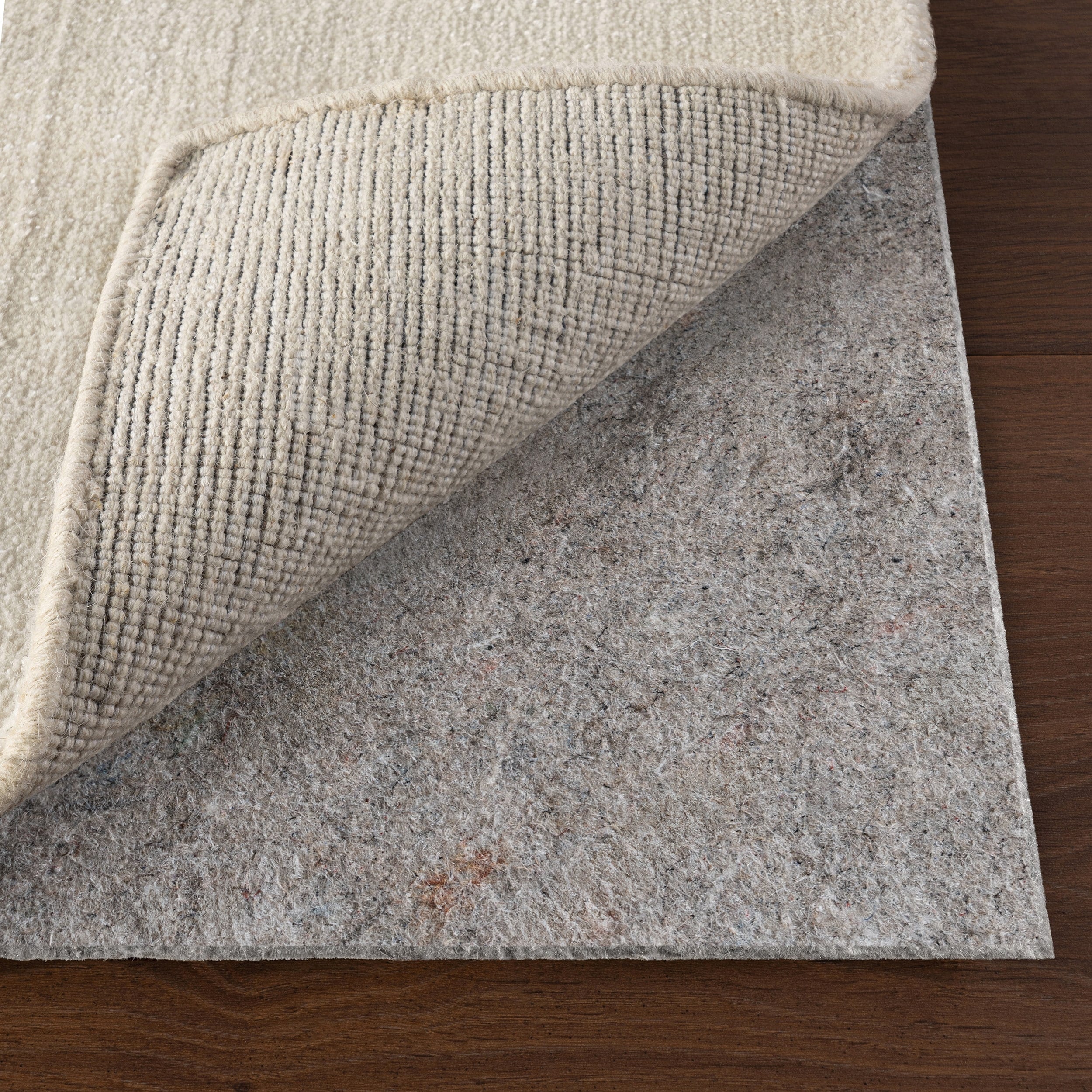 Nuloom Grey Felt Premium Eco Friendly Non Slip Reversible Rug Pad